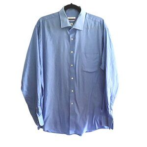 Van Heusen Flex Collar Regular Fit Mens Long Sleeve Shirt Light Blue